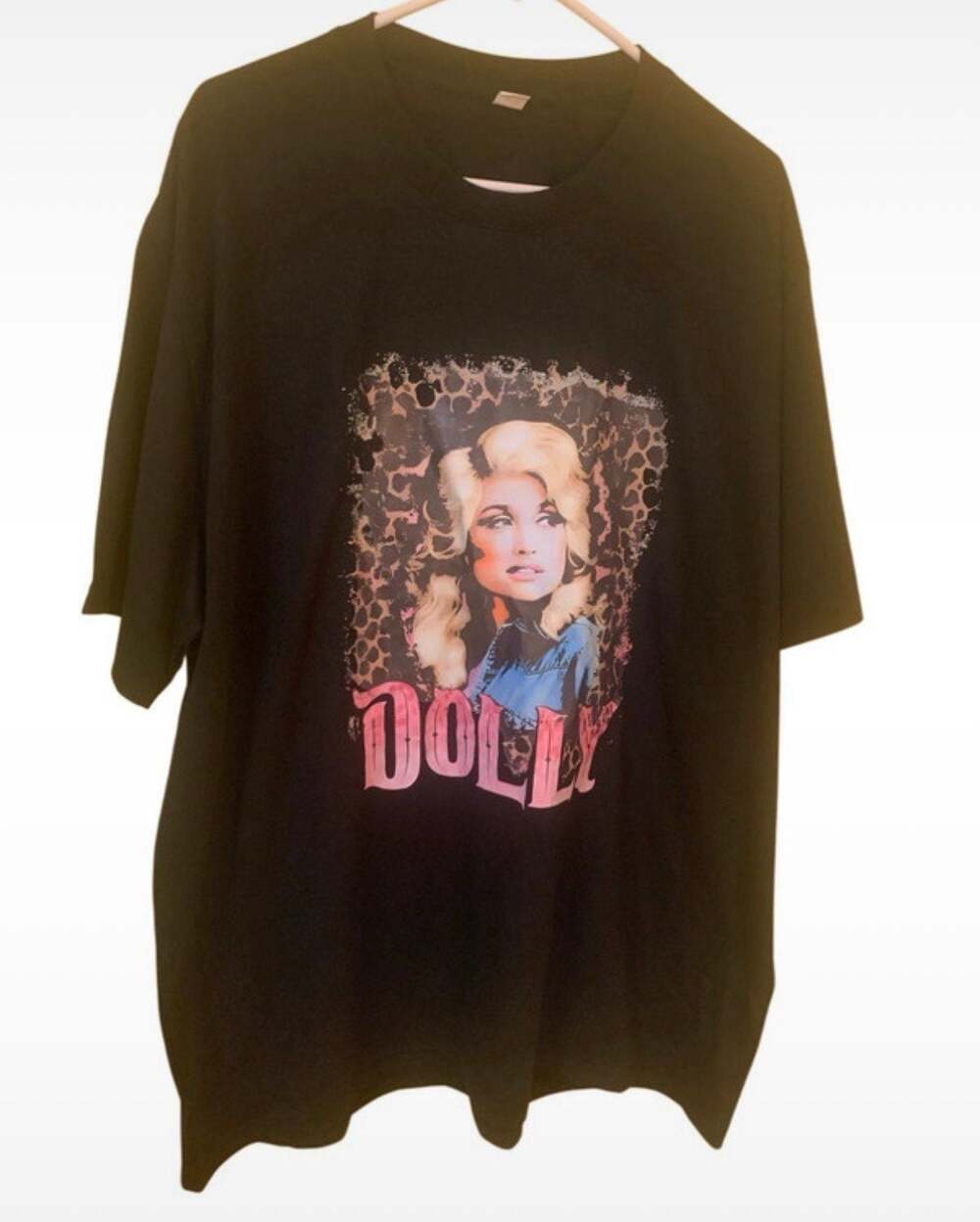 Dolly Parton Tee in Black Unisex Size 3XL NEW